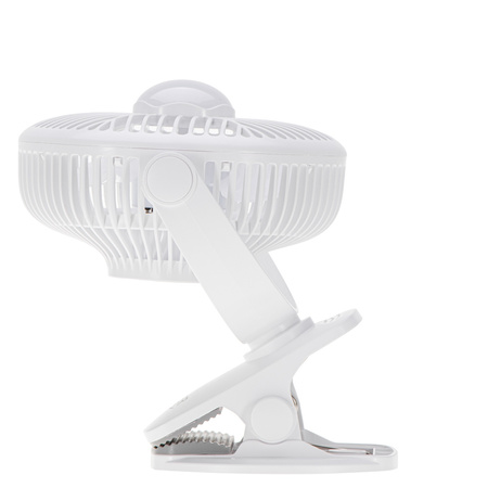 Wentylator akumulatorowy z oświetleniem LED i klipsem Adler AD 7335 AD7335