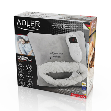 Poduszka Elektryczna do Masażu Podgrzewająca Adler AD 7412