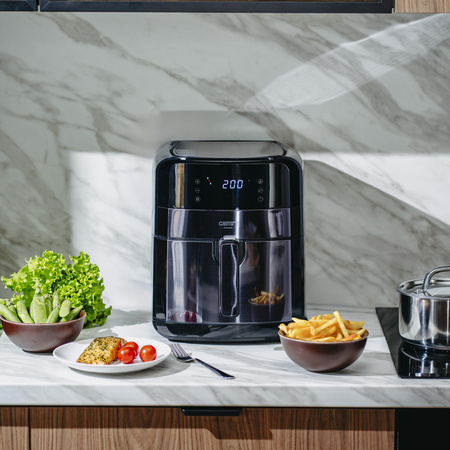 Frytkownica beztłuszczowa, piekarnik Air Fryer, 5L, LED, 2500W, programy, Camry CR 6311b