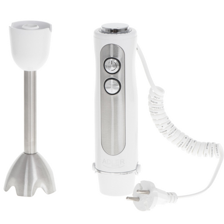 Blender ręczny 1500W, płynna regulacja, 5 prędkości, funkcja Turbo Adler AD 4625