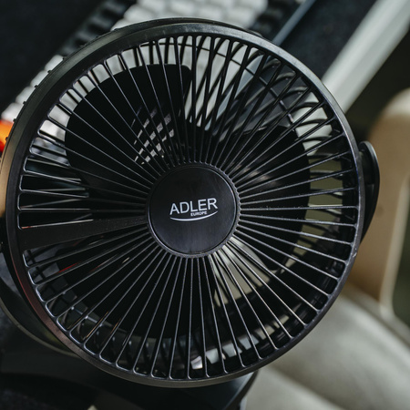 Wentylator biurkowy z klipsem 2w1 Adler AD7342 czarny