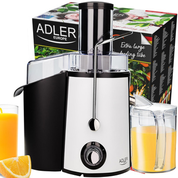 Sokowirówka Adler 1000W, Kompaktowa, Wysoka Wydajność - AD 4128