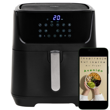 Frytkownica Beztłuszczowa Air Fryer, pojemność 5,5L, 12 programów Adler AD 6317 AD6317