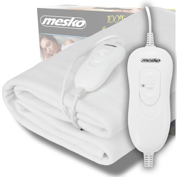 Elektryczny Koc Podkładowy ze Zabezpieczeniem Termicznym i Regulacją Temperatury, Mesko MS 7419