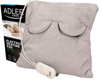 Elektryczna Poduszka Grzewcza Szara 37x37 cm - Adler AD 7403