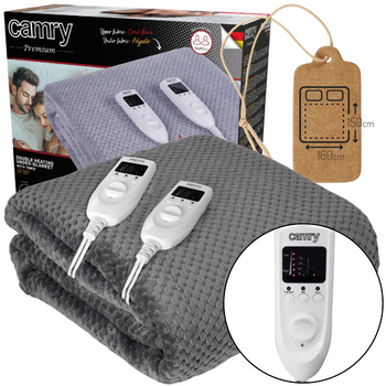 Elektryczny Koc Podkładowy z Czasomierzem Camry CR 7417