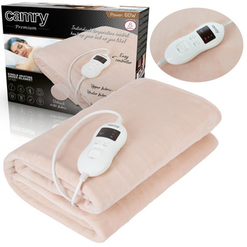 Elektryczny Koc Podkładowy z Czasomierzem - Camry CR 7423